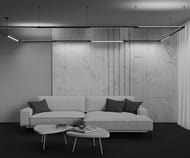 ���������� Maytoni Basis (�����) C147CL-L900-24W3K-B ��� ������� ��������� Shelf 3000� 24�� 100�, IP20, ������