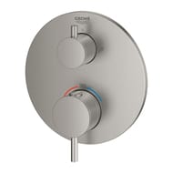 Смеситель Grohe Atrio 24138DC3 термостат для ванны на 2 положения, внешняя часть, сталь