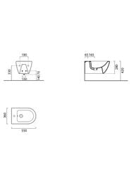 ���� ��������� GSI Pura 550�360�280 � ��������,1 ��������� ��� ���������,����� ������� 8865FR2109