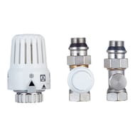 Комплект терморегулирующего оборудования для радиатора VALTEC прямой 1/2" VT.046.N.04