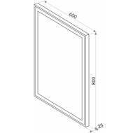 ������� ��������� Strong (600x800) � LED ���������� 2700 K � ��������� ������������, ���� �����