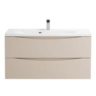 Тумба под раковину BelBagno MARINO (800х450х500) подвесная, Crema Opaco MARINO-800-2C-SO-CO-P