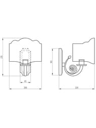 Migliore Mirella ���������� ��������� 20�20�h25 �� �����, ���� 17258 (ML.MRL-LP12.CR)