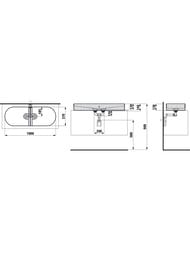  Laufen SONAR (1000370130) ,  .,   8.1234.9.000.112.1