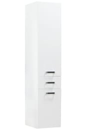 Шкаф-колонна AQUATON Америна 1A135203AM010 340x318x1520 подвесная, цвет: белый глянцевый