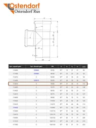 ������� Ostendorf 75�50�87� �����, ���������������