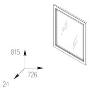 ������� Caprigo ������� 80-100 bianco light vintage 726�815�24 ��� ����� 10336-B003