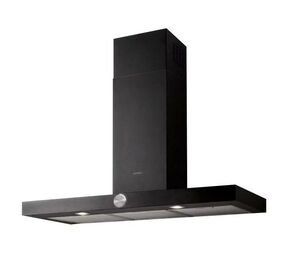 Вытяжка JETAIR Touch BL/A/90 (898х450) 1200 м3/ч, 255 Вт, черный матовый PRF0099978A