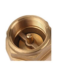 Клапан обратный STOUT 1 1/4" пружинный муфтовый с металлическим седлом SVC-0011-000032