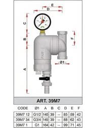 ������ FAR 3/4"�, 300���, ��� ��������, � ������. ��������, Max: 95 �C, 25���, FA 39M7 34