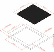    Kuppersberg ICI 628 (590520) 4  , Flexi-Zone,  6945