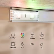 ������������ ����� Led Strip Base 24� 5050 14,4��/� RGB 5� IP65, 201198