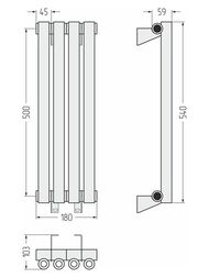  -0   500180 (4 ) .,  ., 1/2",00-0331-5004