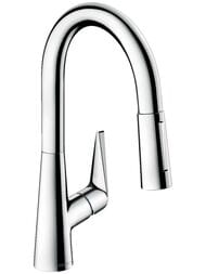 Смеситель Hansgrohe Talis M51 для кухни 160 вытяжной поворотный излив хром 72815000 — миниатюра 1