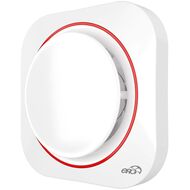 Вентилятор ERA DISC D100 накладной, 105 м3/ч, 35 дБ, обр.клапан, белый, DISC 4C