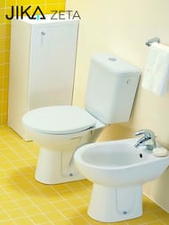 Унитаз компакт Jika ZETA (355х760х645) горизонтальный выпуск, 3/6 л смыв 8.2539.6.000.242.9