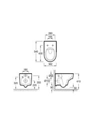  Jacob Delafon Odeon Rive Gauche EDR102-00 (362540410) , 