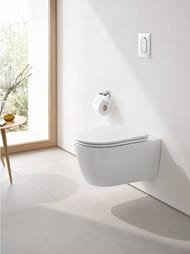 Унитаз подвесной Grohe Essence Ceramic 360х265х540 безободковый, гор. выпуск, цвет: белый 3957100H
