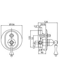 ��������� CEZARES MARGOT-VDIM-03/24-Bi ��� �����, ������������ � ��������������, ������/����� �����