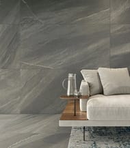 Керамогранитная плитка ITALON Metropolis Graphite Dark (600х1200х9) черная, 610010002629 (кв.м.)