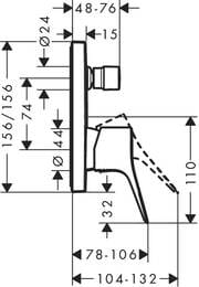  Hansgrohe Vivenis 75415670  , ,  ,  
