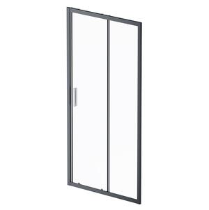 Душевая дверь AM.PM Gem Solo (100х195) стекло прозрачное/профиль черный матовый W90G-100-1-195BT