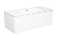 Тумба под раковину La Fenice TERRA Bianca 100 см (952х455х355) белая матовая FNC-01-TER-B-100