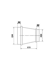 ���������� Vents �� 200/250 � �� ������������ ����� D200/250�L172