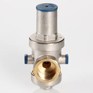 Редуктор давления поршневой Officine Rigamonti 1 1/2" PN25, от 1 до 5,5 бара, никель, OR.233.N.08