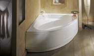 Ванна акриловая Jacob Delafon Domo 135x135 (с ножками) встраиваемая белая E60223-00