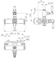 ��������� Nicolazzi Thermostatico ��� ���� ���������, ���������, ����� P.M.Blanc, ������ 4917BZ78