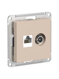 ������� ������� Systeme Electric ATLASDESIGN �� + ������������ RJ45, ���. 5�, �������� ATN001289