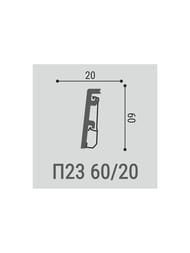 ������� ��������� Bello Deco  XPS �23  (20�60�2000) �����  (��.)