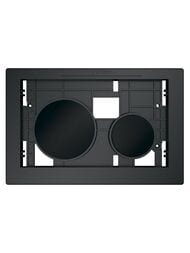 Клавиша смыва TECE Loop Modular без лицевой панели, двойной смыв, цвет: черный 9.240.667