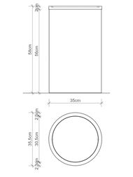 ������� ��� ����� Decor Walther DW 121  350�350�580 ����: ������ ������� 0610760