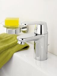 Смеситель Grohe EuroSmart Cosmopolitan 32825000 для умывальника,  фиксированный излив, д/к, г/п — изображение 2