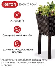  KETER EASY GROW (114x49,3x75,5)  , 