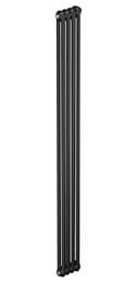 Радиатор стальной двухтрубчатый RIFAR TUB 2180-04-AN секции, антрацит, боковое подключение