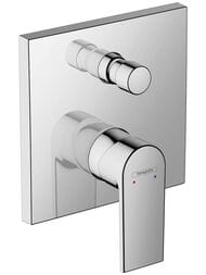 Смеситель для ванны Hansgrohe Vernis Shape 71468000 встраиваемый, внешняя часть, хром — миниатюра 1