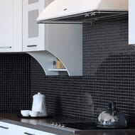 Мозаика мраморная Wild Stone Black Polished 20х20 (305х305х4) черная, JMST034 (шт.)