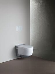 Унитаз-биде GEBERIT AquaClean MeraComfort подвесной, белый+хром арт. 146.214.21.1
