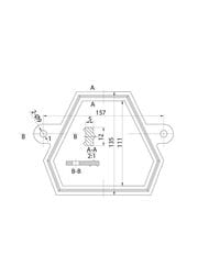 Арматура IDDIS (тип В) 2-ой смыв, нижний подвод воды, трапециевидная прокладка F012400-02K