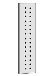 �������� ������� Gessi Rettangolo K 32975.031 ��� ����, 240 ��, ����