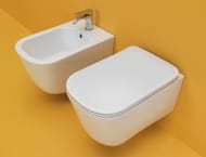 Крышка-сиденье для унитаза Kerasan Tribeca 519101 микролифт, белый