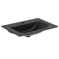 Умывальник Ideal Standard Lux CONNECT AIR 640х460х165 отвер под смеситель/перелив,мат.черный E0289V3