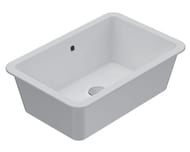Хозяйственная раковина Globo LAVARREDO VA083BI 600х400х190 мм под столешницу Cortona, цвет: белый