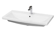 Раковина Cersanit COMO 80 (800х450х165) с одним отверстием, белая UM-COM80/1