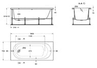 ����� ��������� Roca Gava 160�70 �������������, ����������, ���� �����  ZRU9307847