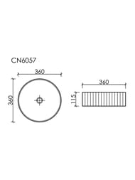   Ceramicanova ELEMENT 360360115  .  ,   CN6057MLG