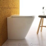 Сиденье для унитаза Globo Forty3 с микролифтом, белое FOR20BI